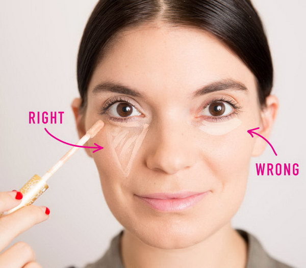 The Most Flattering Way to Apply Concealer. 