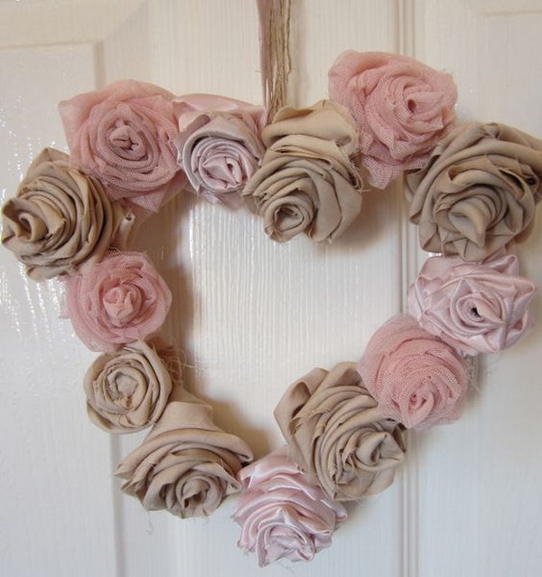 DIY Shabby Chic Wreath
