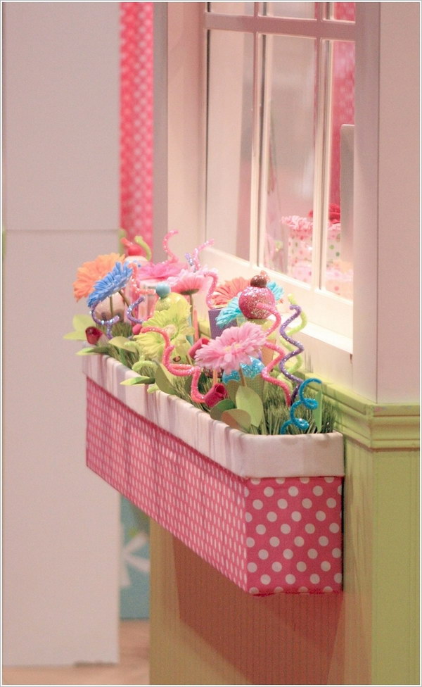 Cute Indoor Window Box for Girls. 