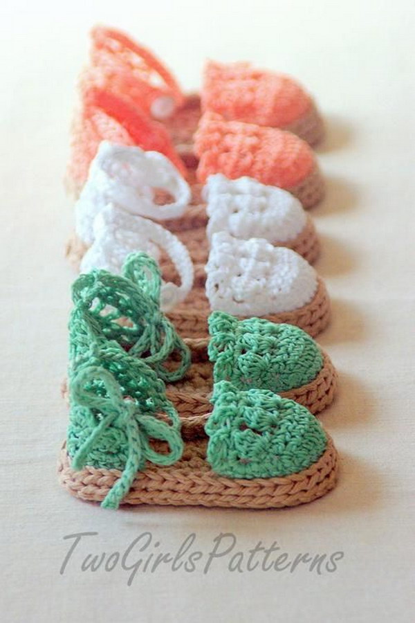 Baby Espadrille Sandals. 