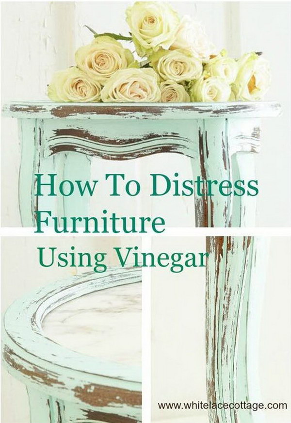 DIY Shabby Chic Painted and Distressed Furniture 
