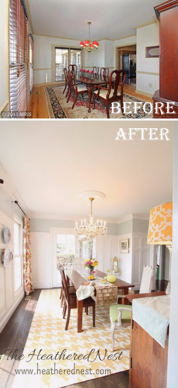 Fresh And Airy Dining Room: A Simple Update Turned into a Major Remodel. 
