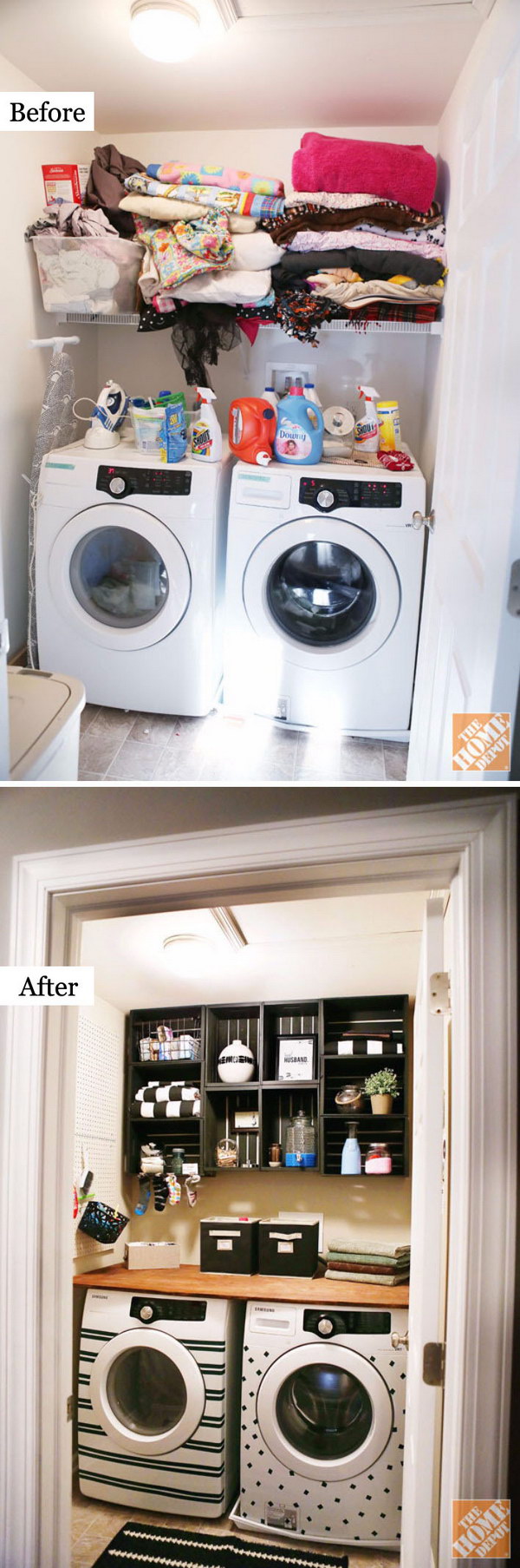A Highly Amazing Laundry Room Renovation. 