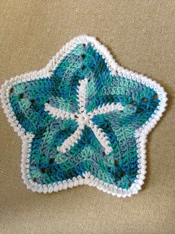 Starfish Dishcloths. 