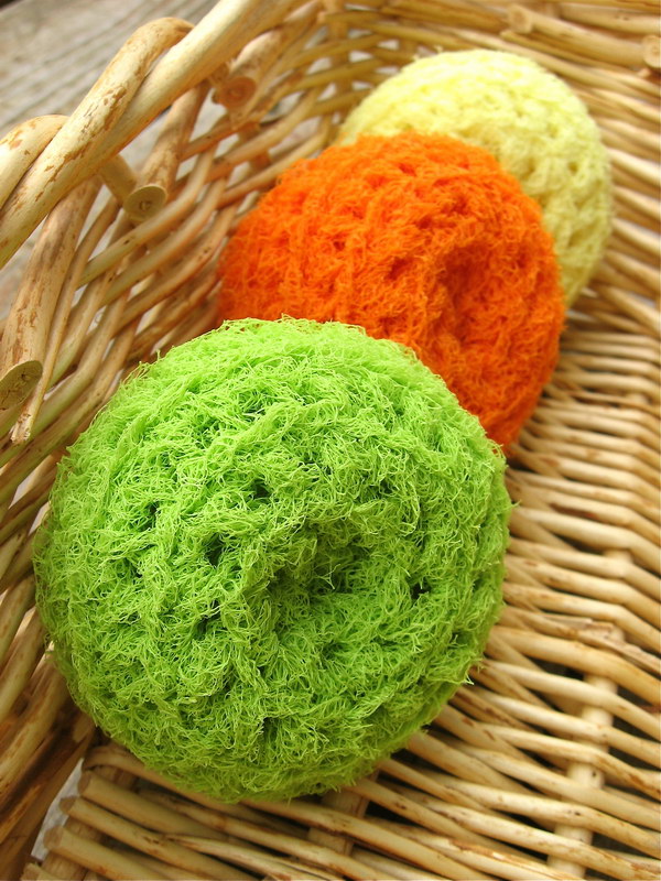 Nylon Net Scrubbies. 