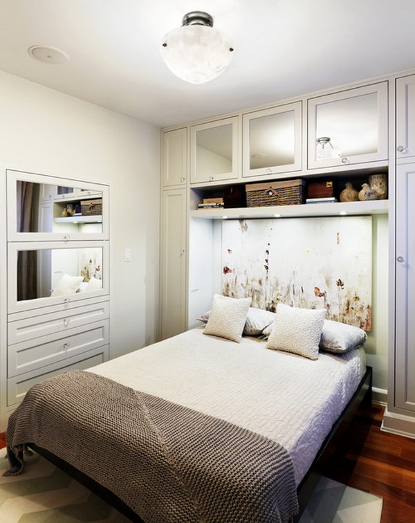 Mirrored Wardrobe Doors Can Help Increase the Feeling of Space. 