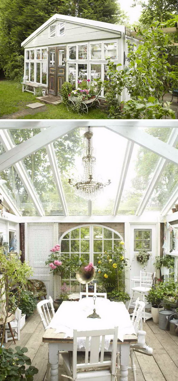 A Renovated Greenhouse. 