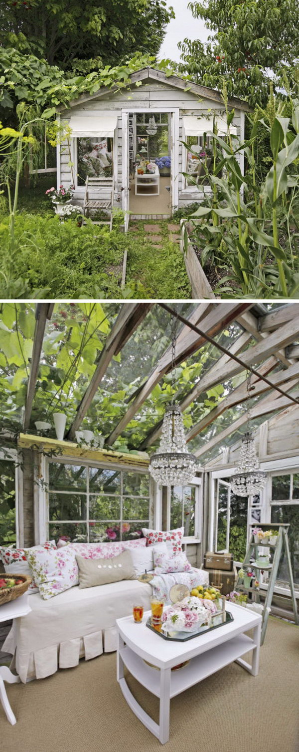 Glamorous Greenhouse. 