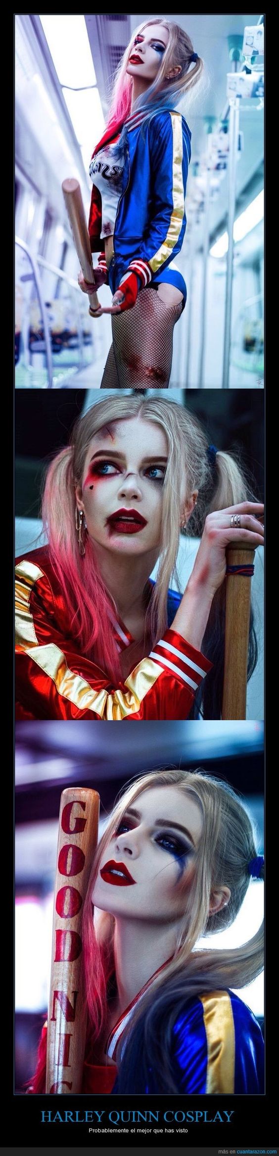 Beautiful Harley Quinn Cosplay. 