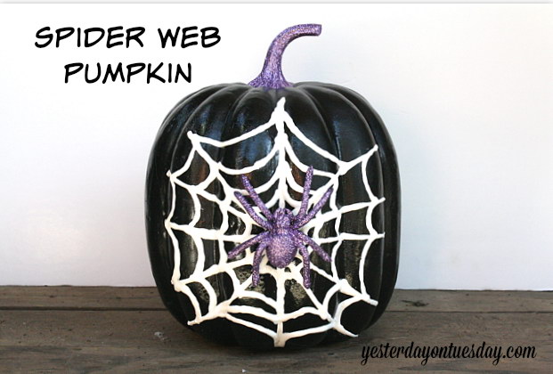Spider Web Pumpkin. 
