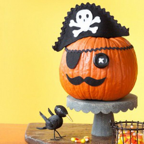 Pirate Pumpkin. 