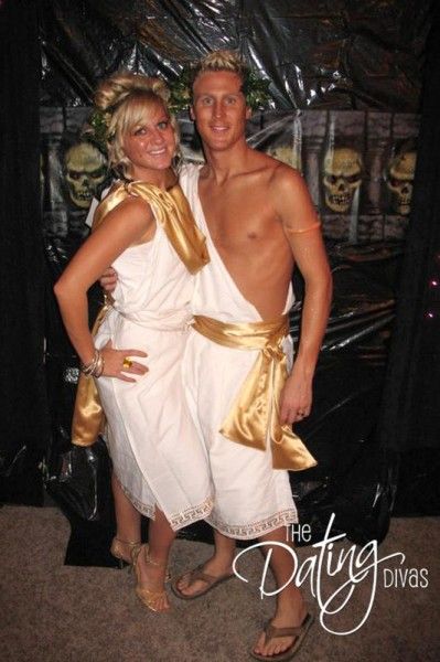 Greek Gods Of Love Couples Costume. 