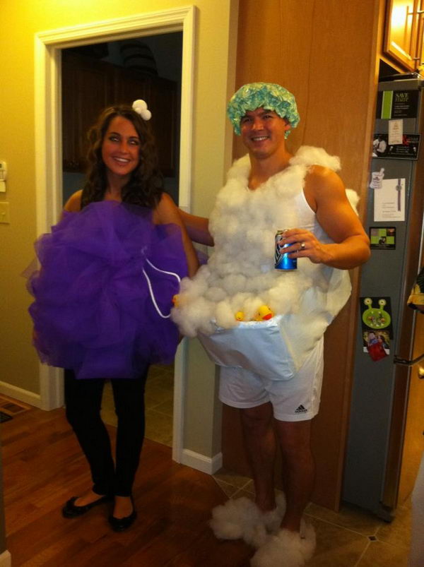 DIY Loofah & Soap Costume. 