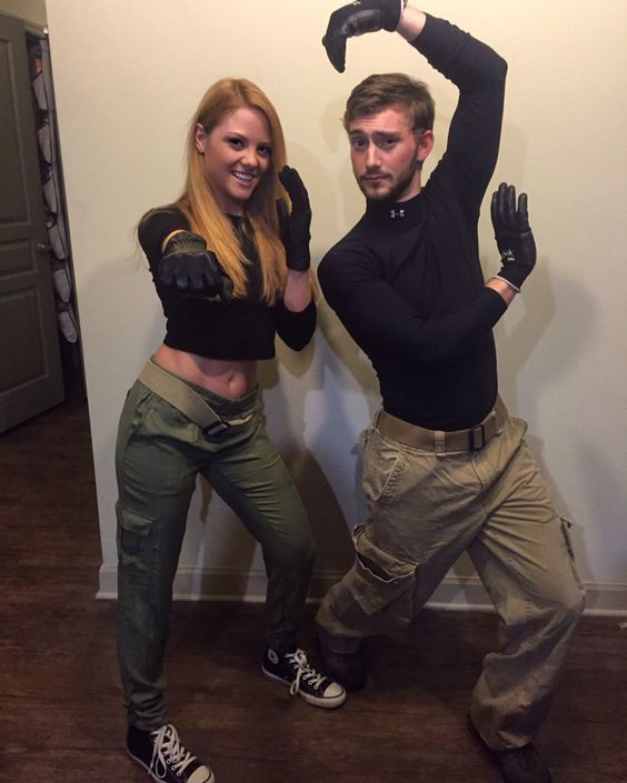 Kim Possible and Ron Stoppable Costume . 