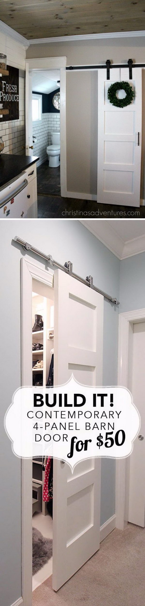 Sliding Doors are a Fabulous Solution when Space is Too Tight for a Standard Hinged Door. 