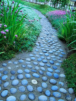 Pebble Pathway. 