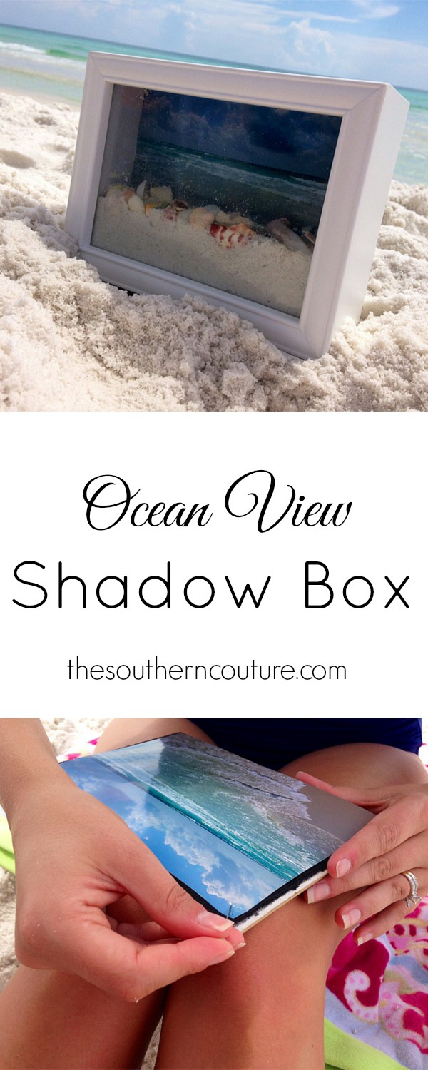 Ocean View Shadow Box. 