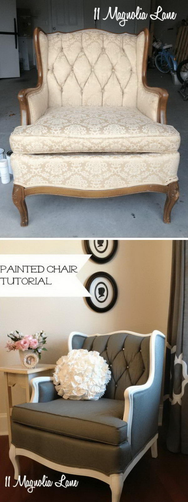 Completely Transform a Chair with Paint. 