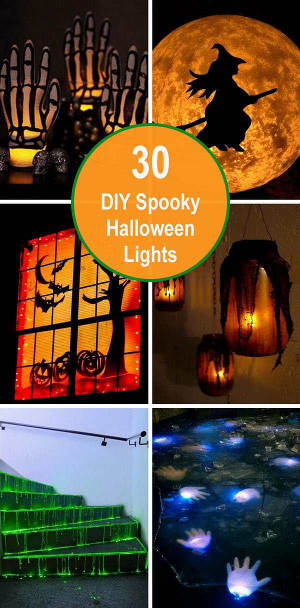 30+ DIY Spooky Halloween Lights. 