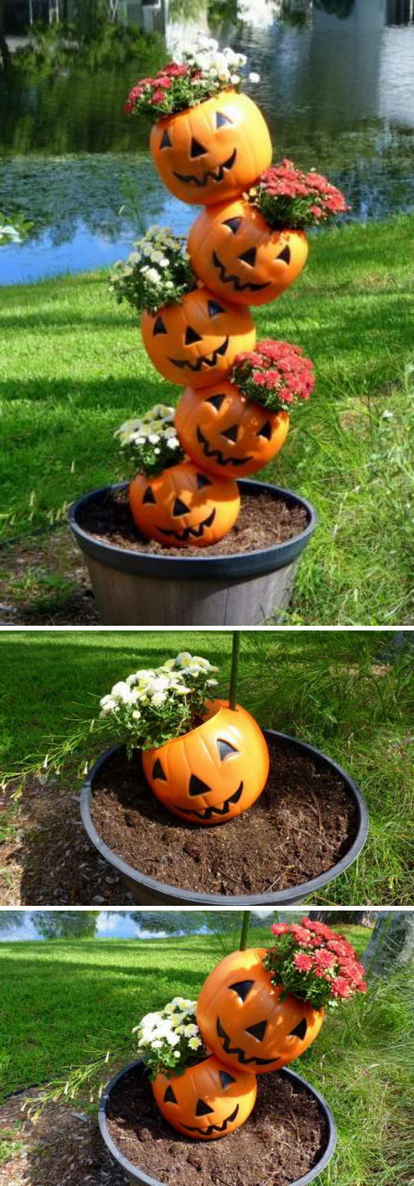 DIY Tipsy Pumpkins. 