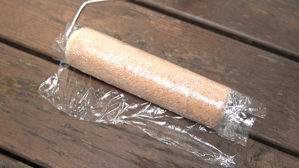 Cover The Roller With Plastic Wrap To Prevent The Stain From Drying On The Roller. 