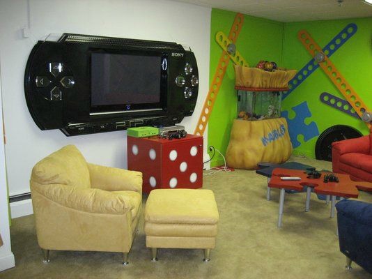 Themed Game Room. 