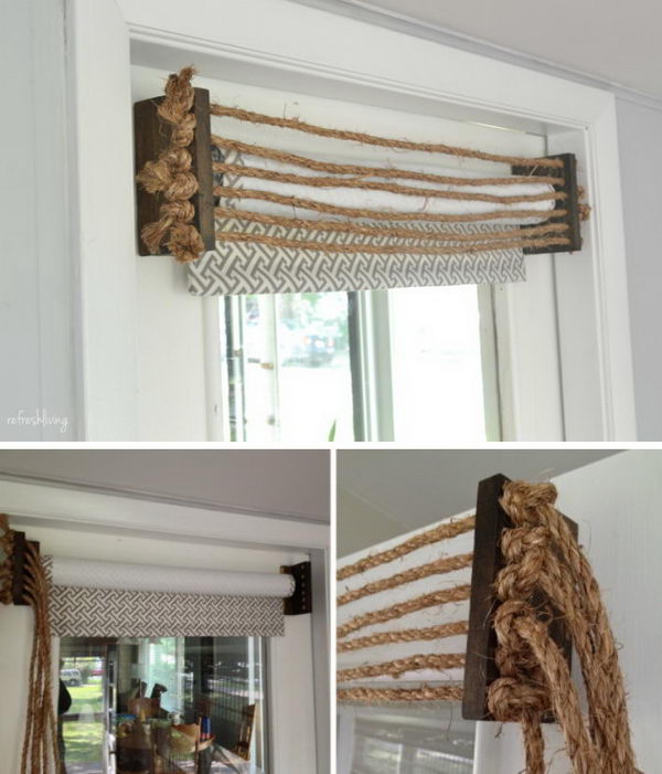 35 Awesome Diy Window Treatment Ideas And Tutorials